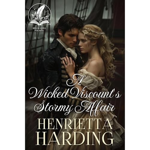 A Wicked Viscount's Stormy Affair Audiolibro Por Henrietta Harding arte de portada