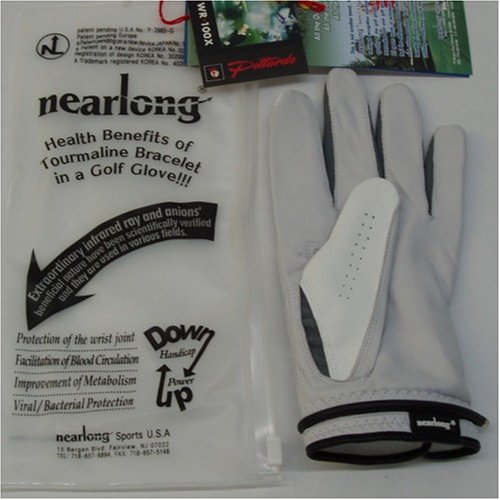 Tourmaline-anion Bracelet in a Golf GLove - Men/Combination/Left