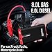 GOOLOO 1500A Peak SuperSafe Car Jump Starter (Up to 8.0L Gas or 6.0L Diesel Engine) with USB Quick Charge, In&Out Type-C,12V Portable Power Pack Auto Battery Booster Phone Charger Built-in LED Light