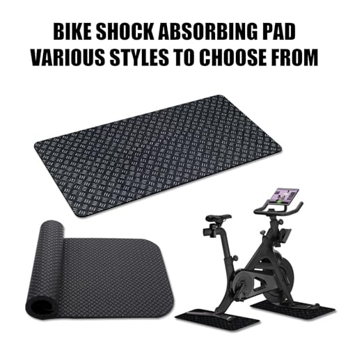 Alfombrilla para bicicleta de interior y equipo de ejercicio con textura antideslizante 7