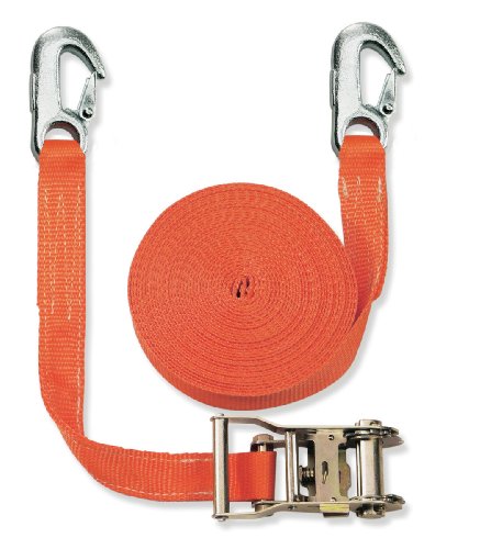 Price comparison product image Braun 1000-2-600+3030 Lashing Strap daN,  2000 daN,  Two-Piece,  for Professionals and Private Transport,  According to DIN EN 12195-2,  Colour Orange,  6 m Length