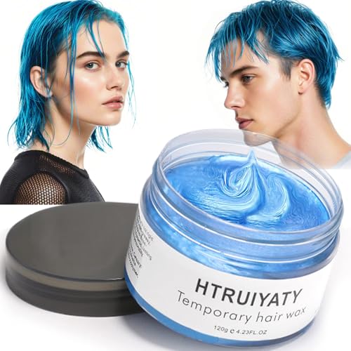 Cire de Couleur pour les Cheveux, Une Fois la...