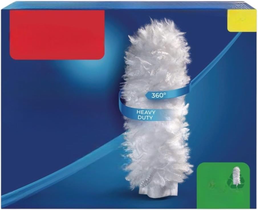 For O-Cedar 172170CT Flex and Catch Duster Heavy-Duty Refills - WT (4 PK/CT) Model-C8P8-9107