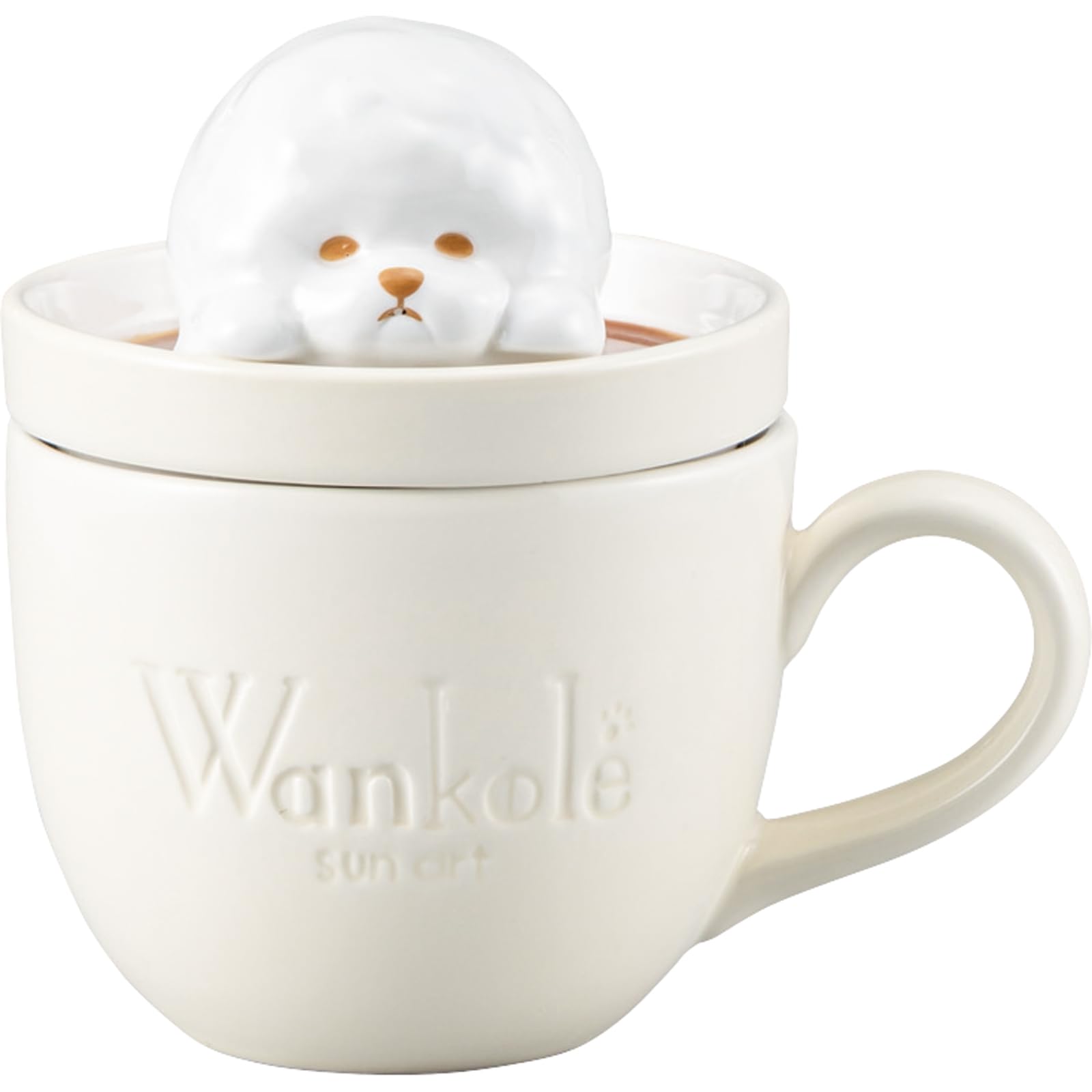 Amazon.co.jp: サンアート かわいい食器 「 Wankole ワンコレ