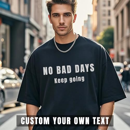 Custom T Shirts Front Back for Men Women Personalized T-Shirt Add Your Own Design with Image Text Logo Tee Tops3