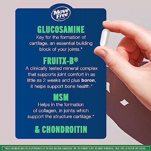 image for Move Free Advanced Glucosamine Chondroitin MSM Joint Support Supplemen