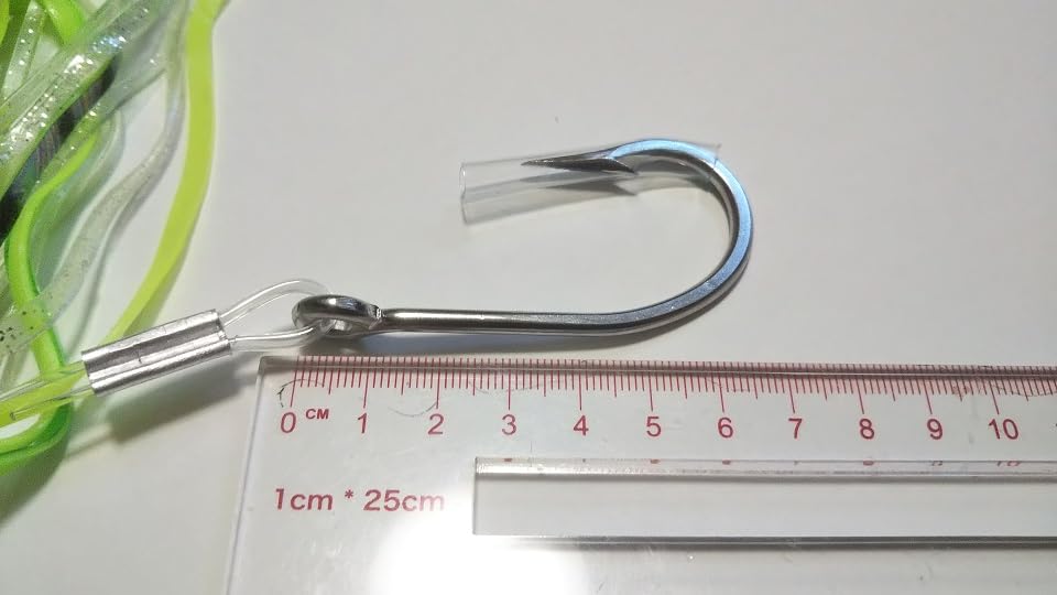 トローリングルアー カジキマグロ釣りタコベイト 6色セット Amazon.co.jp: トローリング ルアー グリーン 100g 23cm 9インチ 疑似