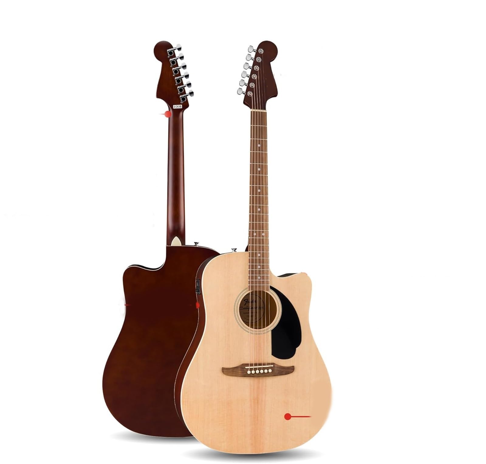 Gitara Elektryczna Gitara Akustyczna Dla Początkujących Z Wbudowanym Tunerem Wykończenie W Naturalnym Drewnie Zaprojektowana Miłośników Muzyki