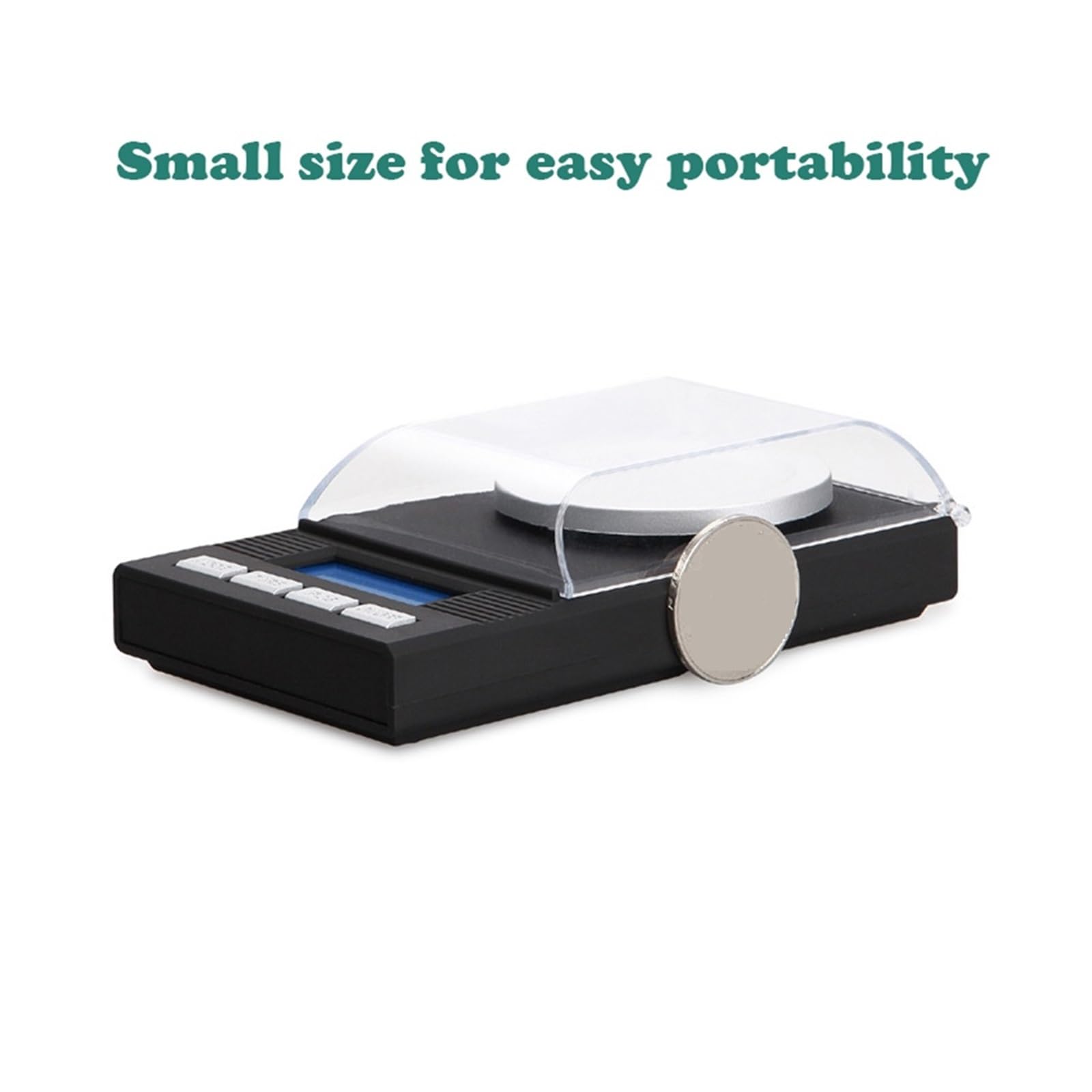 Mini Báscula Digital De Bolsillo Alta Precisión 0.001g, Palma For Joyería, Portátil Peso En Quilates, Micro Balanza For Cocina Medición Precisa Esfuerzo(100g 0.001g)