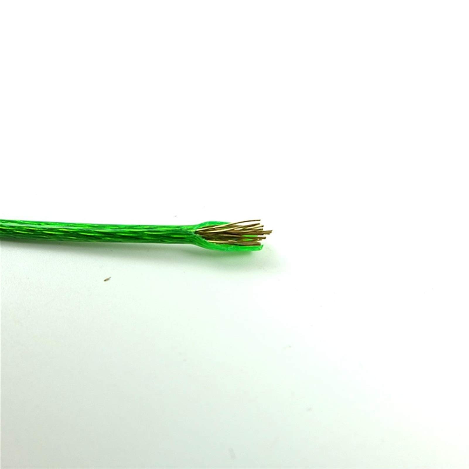 Cable Acero,Cable de Acero 100 metros de alambre de acero recubierto de PVC verde cuerda de alambre flexible cable de acero inoxidable for tender la ropa de efecto invernadero uva rack Shed 2mm(Diamet