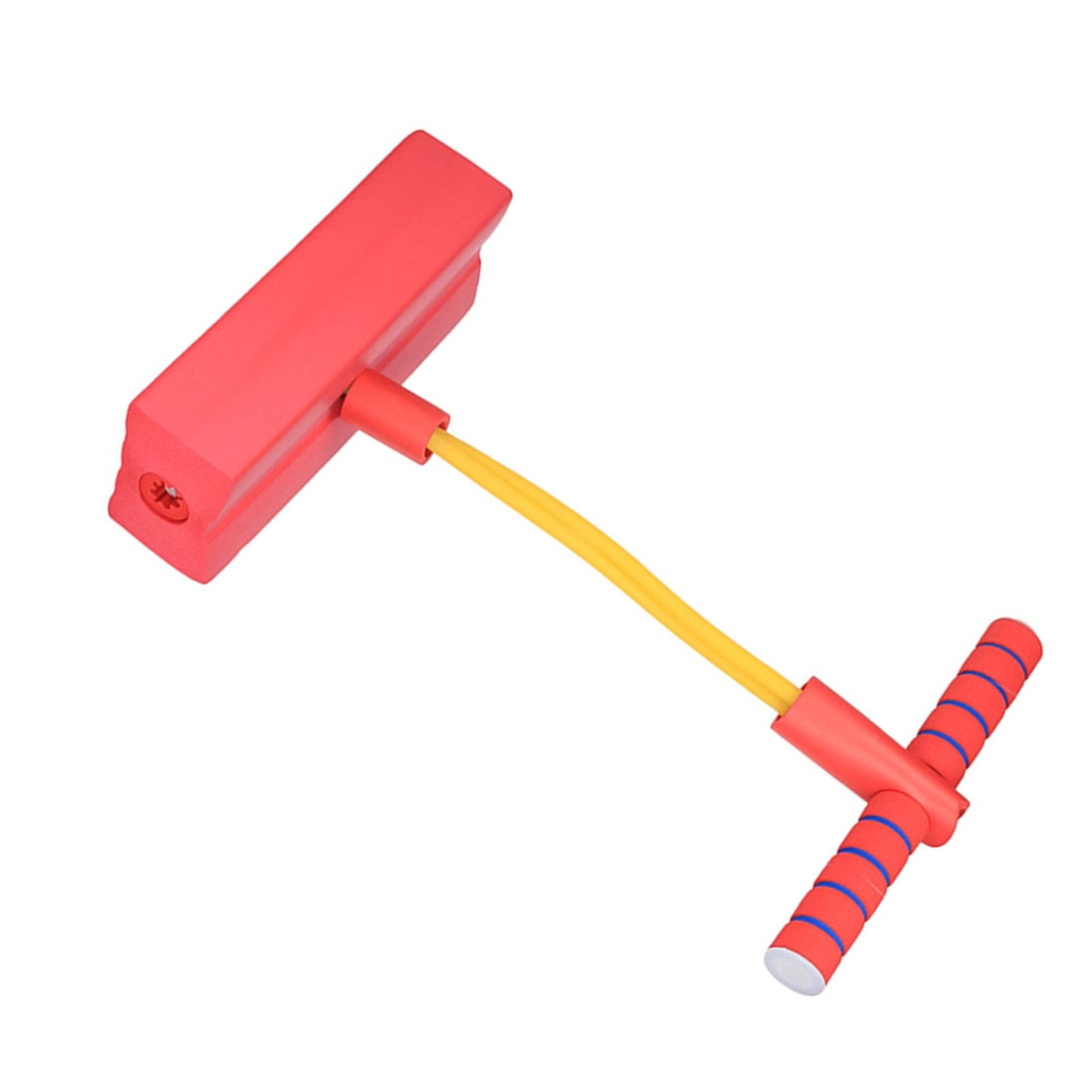 TOPINCN Foam Pogo Jumper for Children, Soft Foam Jumping Stick for Exercise and Fun Play, Safe TPE Material for Indoor and Outdoor Use, 1 Unit (Red)