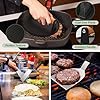 237pcs Griddle Accessories Kit for Blackstone, Perfect Flat Top Grilling Accessories, Grill Spatula Set with Enlarged Spatulas, Basting Cover, Burger Press Patty Maker, Scraper for Outdoor Barbecue #3