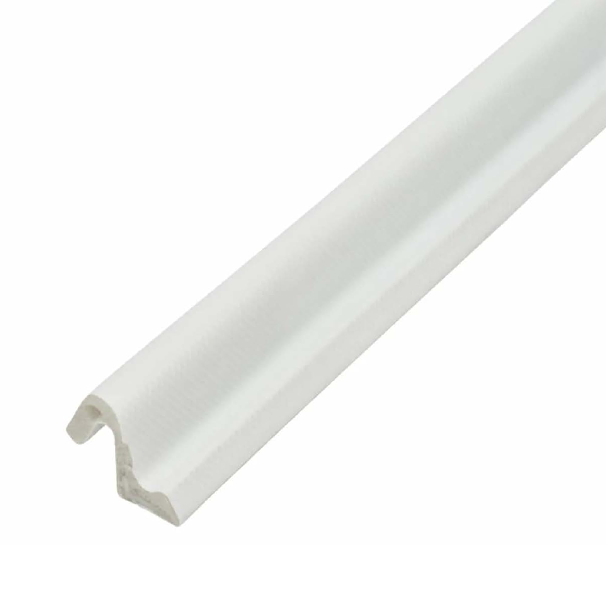 Aquamac 21 Qlon Gasket Weather Seal – 100 Metre White Replacement Draught Seal for Windows and Doors (100)
