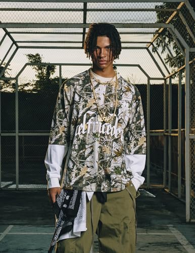 Aelfric Eden Crewneck Sweatshirt Oversized Camo Sweatshirts Men Casual Patchwork Pullover Streetwear Graphic Tops4