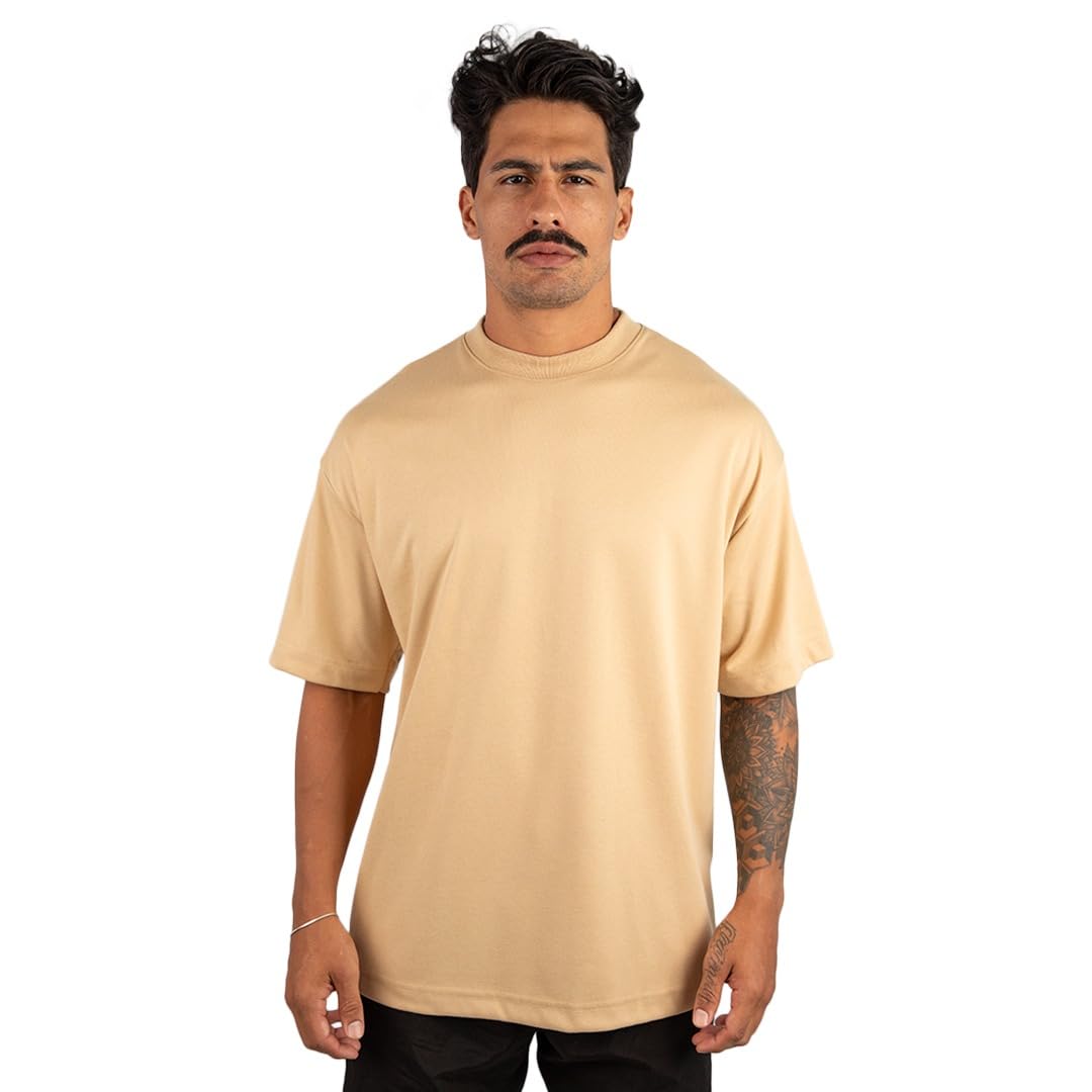 Camiseta oversized Masculina Trace Black Lisa Streetwear 100% Algodão Premium Fio 30.1 Gola Careca Academia Treino Dia a dia