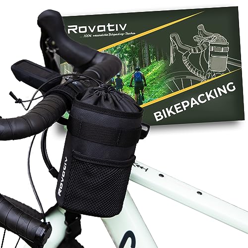 Rovativ® Bikepacking Snack-Pack [1,4 Liter] Food-Pouch - Lenkertasche mit...