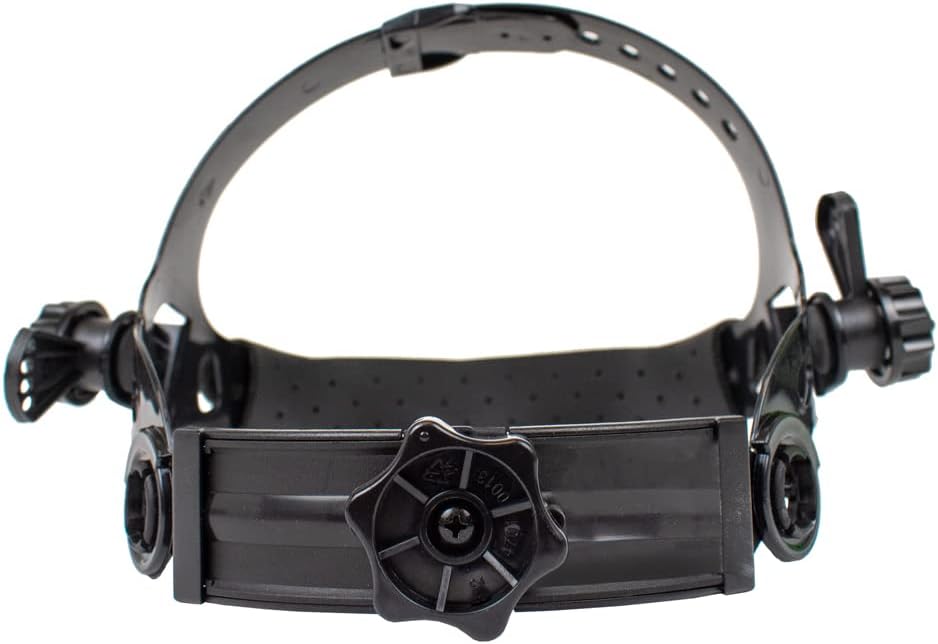 Forney 55674 Headgear Replacement for Welding Helmets, Ratchet-Type, Black