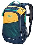 PFC-frei Jack Wolfskin Kinder TRACK JACK bequemer Kinderrucksack, dark indigo, ONE SIZE