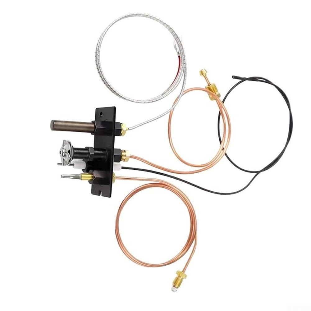 Gasbrenner Kit Metall 36 Zoll Thermopile Schwarz Kupfer