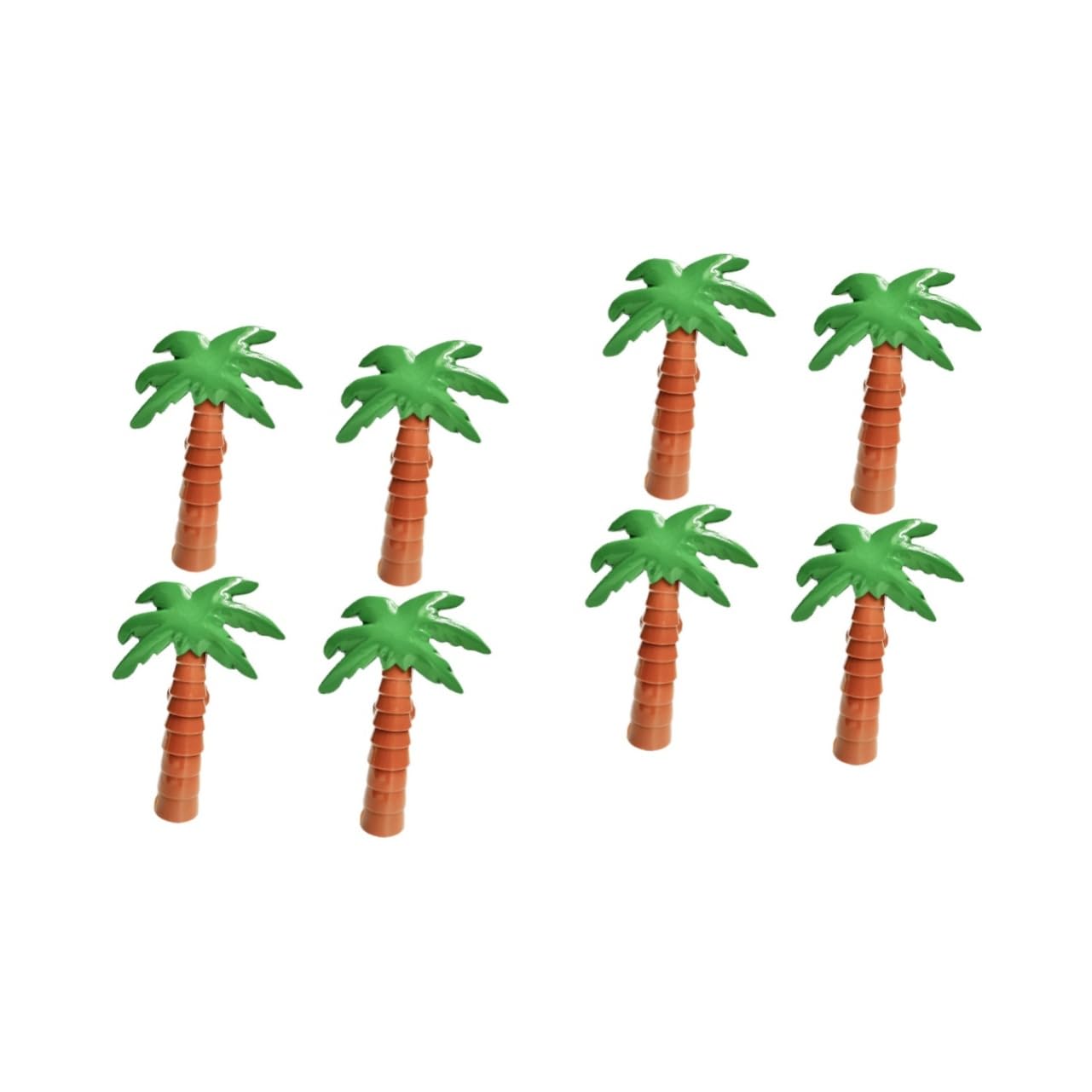 STOBAZA 8stücke Kreative Strandtuch-Clips Form Kokosnussbaum Stabiler Handtuchhalter Für Liegen Für Strand Und Pool Winddicht Und rutschfest