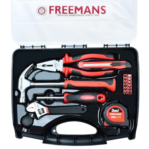Kit de Herramientas Manuales FREEMANS DIY19 19 Piezas