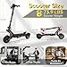 5000W Dual Motor Electric Scooter for Adults, 45 MPH Max Speed, 45 Mile Long Range, 45°Max Slope, 52V/25.6AH Large Capacity Battery, Dual Disc Brakes, Foldable Design & UL Safety Certified G2Master