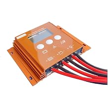 Solar Power Inverter Adapter for 12V-24V DC Electricity Conversion, Solar Charge Controller Large