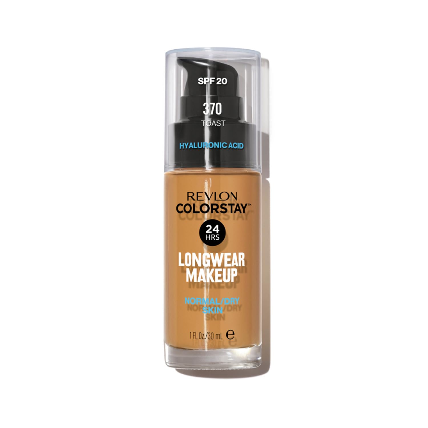 Revlon Liquid Foundation, ColorStay Face Makeup for Normal and Dry Skin, SPF 20, Longwear Medium-Full Coverage with Matte Finish, Oil Free, Toast, 1 Ounce-image-9