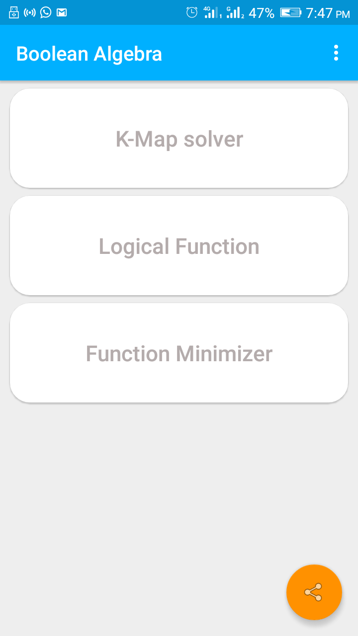Boolean Algebra - K map solver | function minimizer | function solver ...