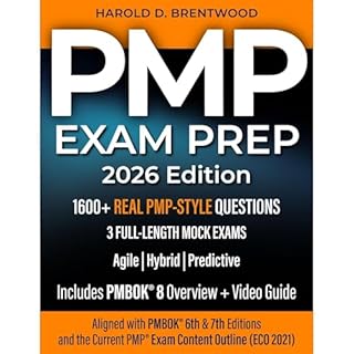 PMP Exam Prep Audiolibro Por Harold D. Brentwood arte de portada