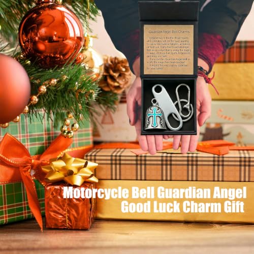 Image of Motorcycle Bell Guardian Angel Gremlin Lucky Charm Gift For Riders
