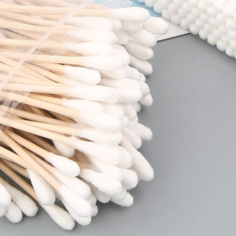 400 Cotons-Tiges Double Face Sécurité - Pointus Et Hygiéniques Pour Nettoyage Oreilles, Beauté & Précision