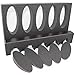 Kit Foam Gun Rack for 5 Guns - Universal Rifle Rack Rest with Magnetic Strip and Holder for Butt Stocks - for Metal Gun Storage - Weapons Rack - for Gun’s Safe and Free Standing - Gift for Hunter