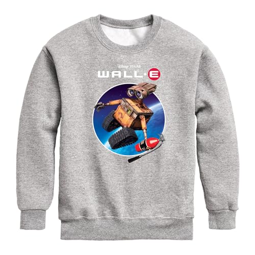 Disney Wall-E - Space Logo - Toddler & Youth Crewneck Fleece Sweatshirt