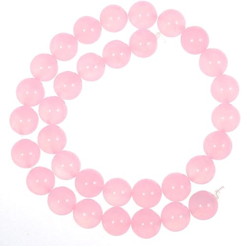 Miniatura 7 de Cuentas redondas sueltas de calcedonia de 0.236 in de piedra natural azul zafiro para la fabricación de joyas DIY hechas a mano aprox. 62piezas