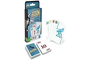 Plastic Rook Card Game by Hasbro - The Traditional Game of Strategy and Skill