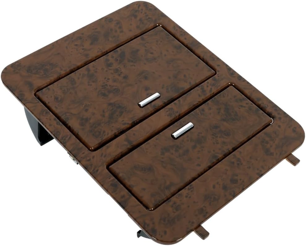 Console Cup Holder Storage Woodgrain for GMC,for Chevy,for Cadillacck & Suv Lower Et-345B-Item Body Hardware-Category 1 Dark Maple 23164631 SMT10072