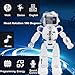 Fistone RC Robot War Warrior Remote Control Smart Robots Hydro Electric Hybrid Intelligent Interactive Action Figure Early Education Kids Toy with Dancing Singing
