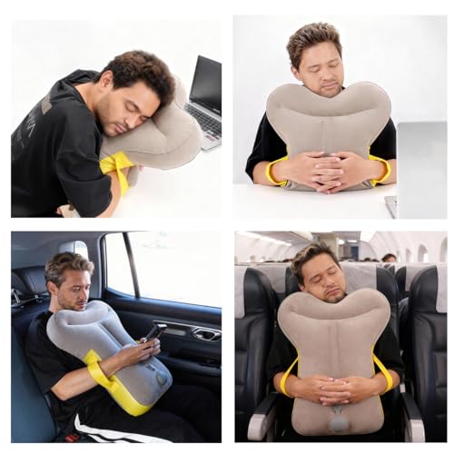 Almohada Inflable para Viaje con Soporte Ergonómico miniatura 2