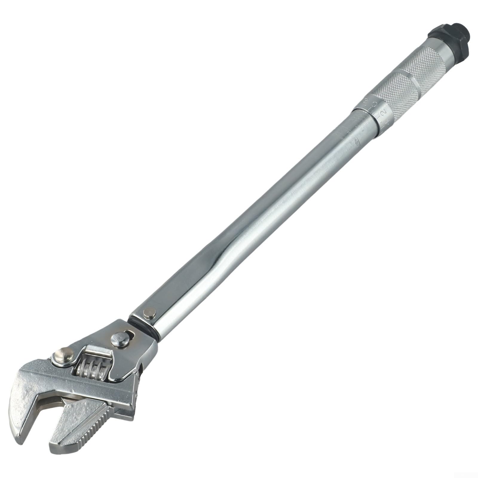 Chiave dinamometrica regolabile 19-110 Nm, 40,6 cm, per riparazione auto e bici, testa in acciaio al cromo vanadio, apertura 43 mm