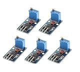 WINGONEER 5PCS NE555 Pulse Generator Adjustable Frequency Module 5-12V DC