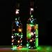 Produktbild 1,4 m Weinflaschen-Lichterkette in Korkenform, 15 LEDs, Seil, Nacht-Lichterkette, Hochzeit, Weihnachtsdekoration, mehrfarbig
