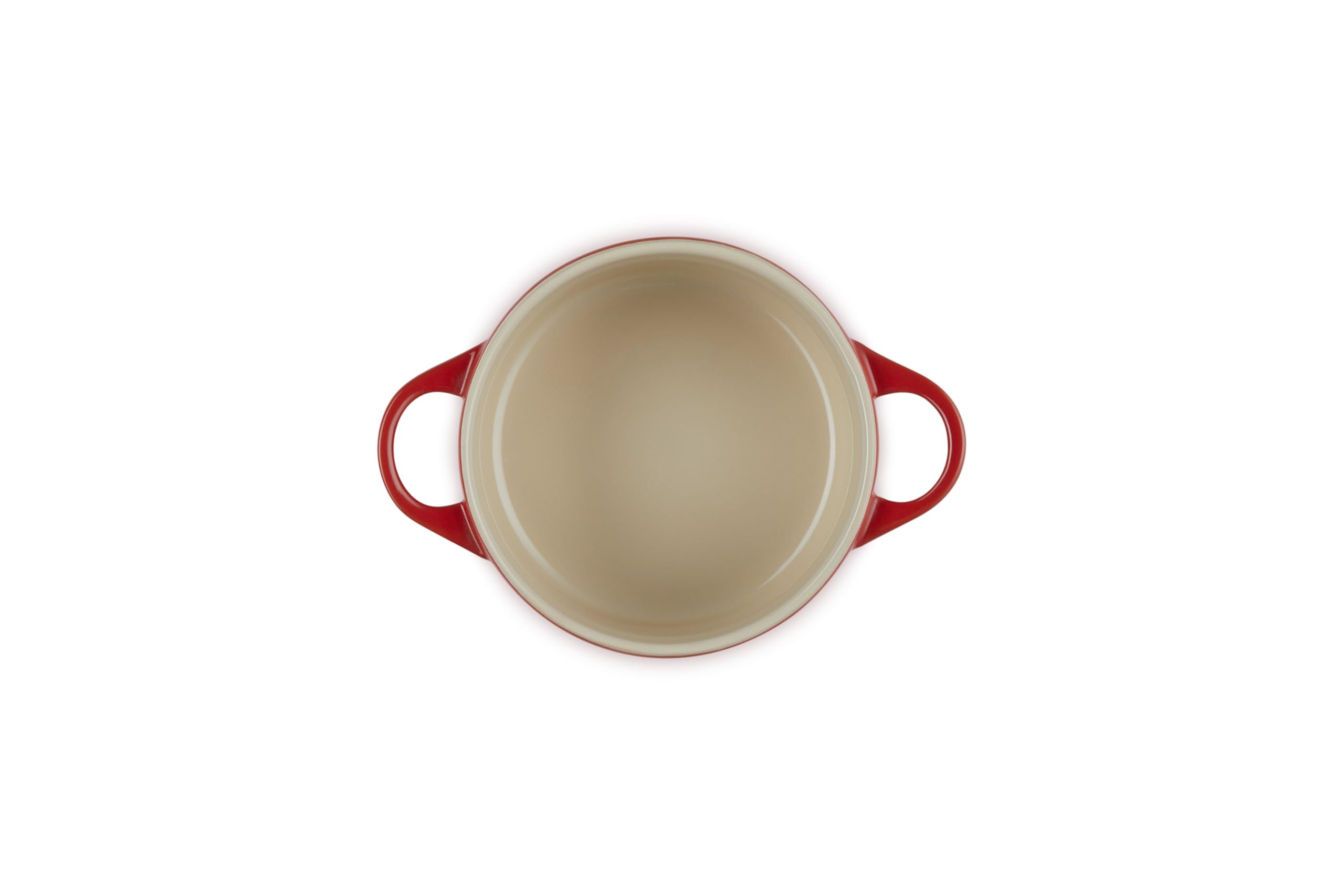 Le Creuset - Mini Cocotte, in gres porcellanato, 396,9 g, colore: Ciliegia