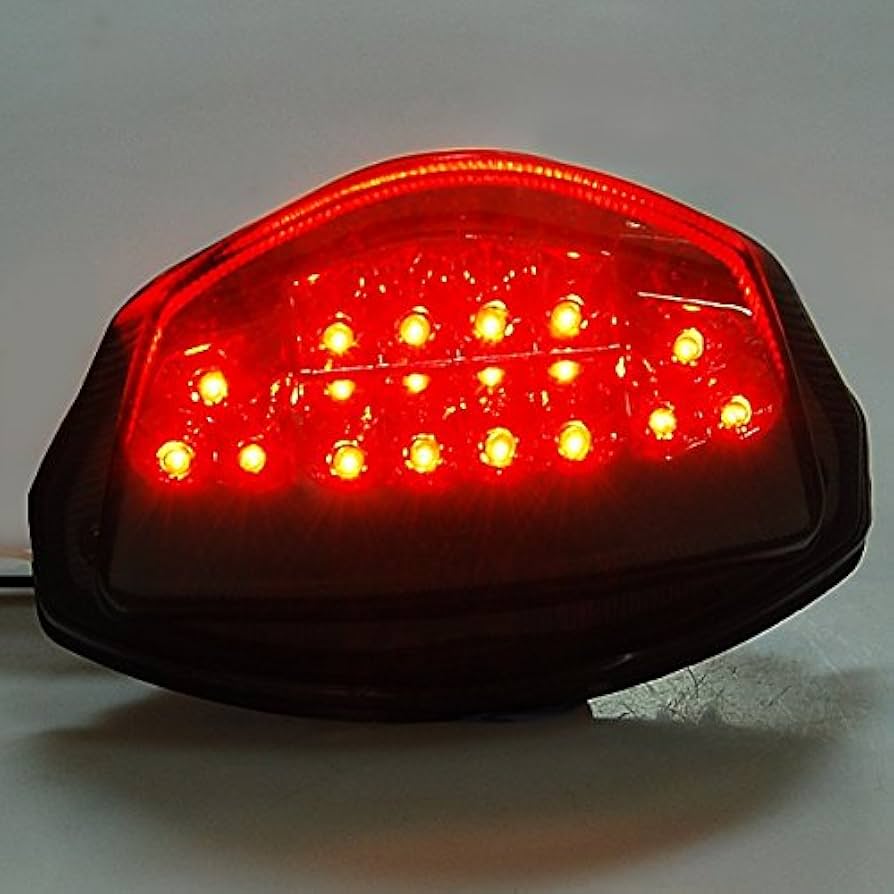 Amazon.com: Smoke Integrated LED Tail Light Turn Signals For