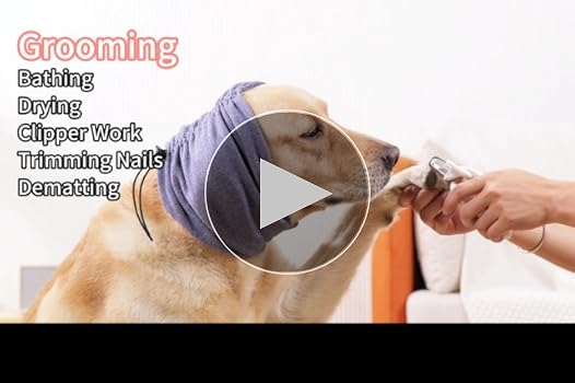 Amazon.com : Nanaki Dog Calming Hoodie No Shake Ear Wraps