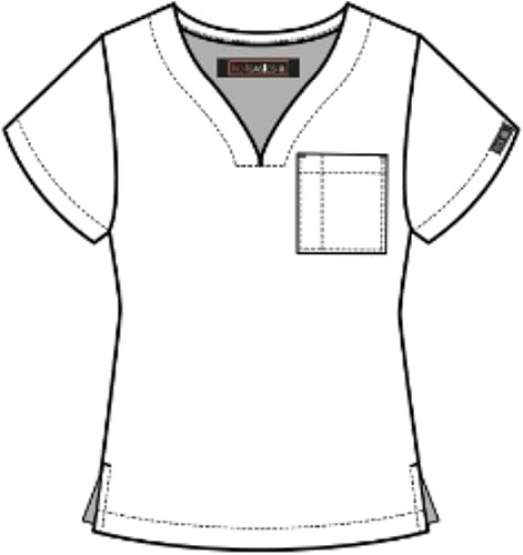 Miniatura 4 de KOI Basics 1094 Sansa Top de uniforme médico para mujer