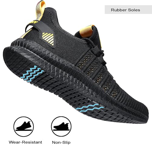Image of Men's Walking Running Shoes Lightweight Breathable Sneakers