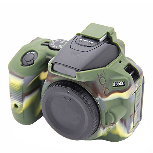 Protéger boîtier reflex des rayures étui à caméra silicone Nikon D5500 D5600