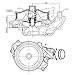AULINK LR033993 Water Pump (OEM Parts) LR010801 LR097165 For Land Rover LR4 Range Rover Sport,Jaguar XE XF XJ XK XKR F-Pace S F-Type R Engine 3.0L 5.0L