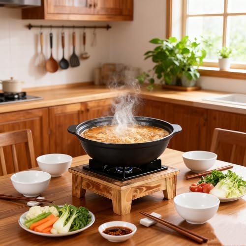 Réchaud à alcool portable pour barbecue et cuisine extérieure compacte